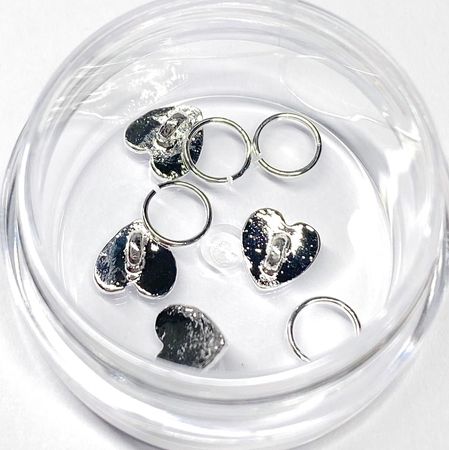 Metallsmycke - Silver Hjärta