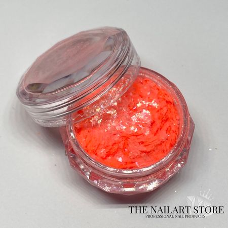 90% Flakies - Neon Coral