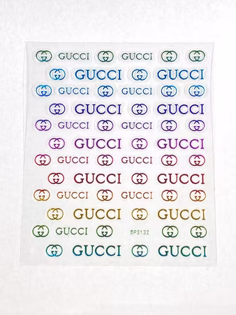 Designer Sticker - Gucci Logo