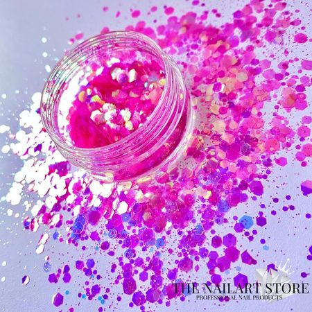 Glittermix - Bubble Pink