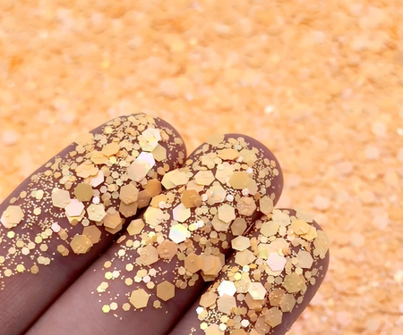 70% Glitter - Tangelo
