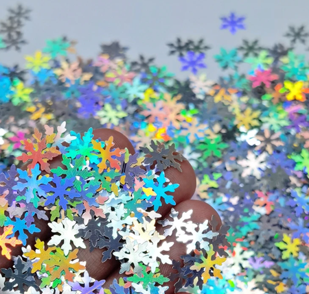 70% Snow Flakes