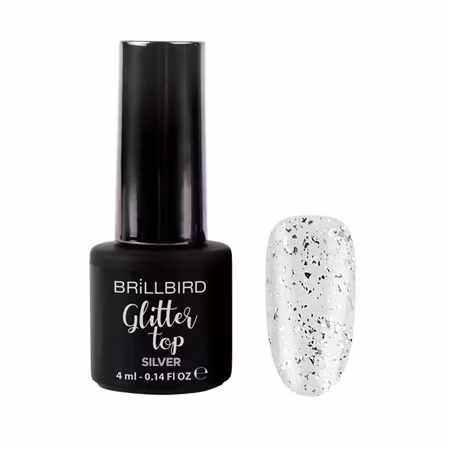 40% BB Glitter Top - Silver