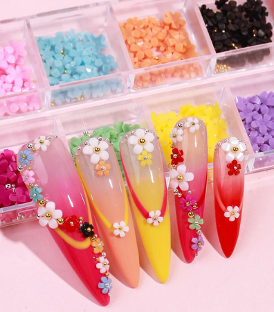 3D Blommor Box