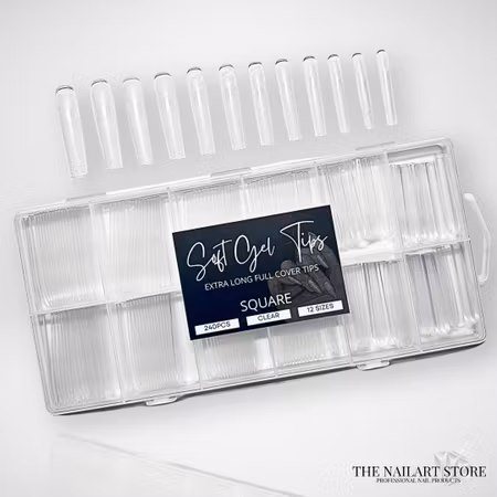 Soft Gel Tippar - Square