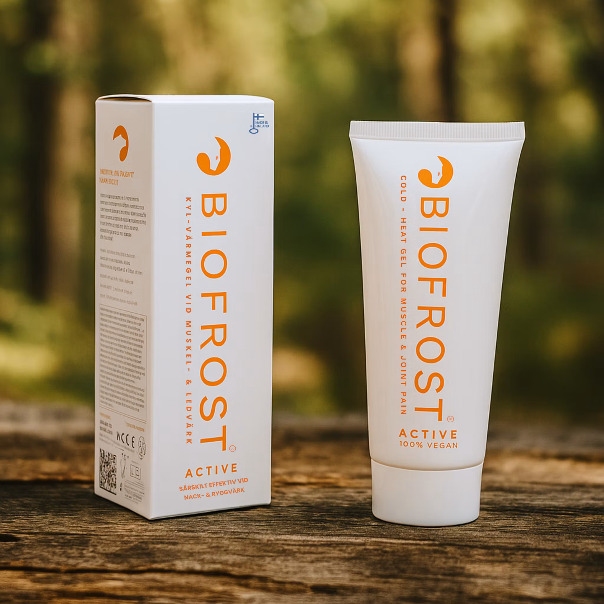 BIOFROST Active 100ml. Intakt tub men något skadad kartong