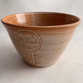 Terrakotta frukostskål