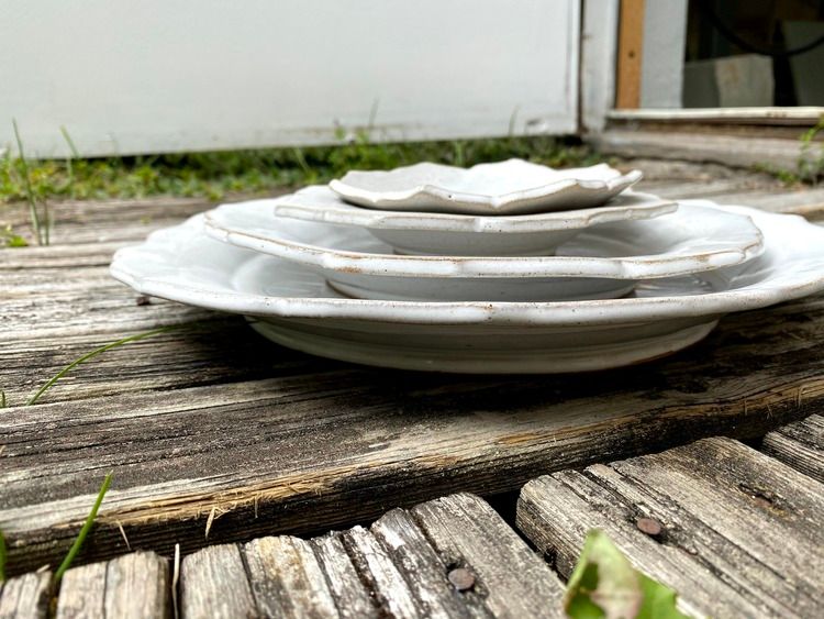 Änglar mattallrik