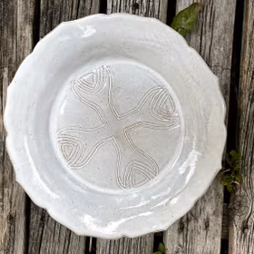 Änglar salladstallrik