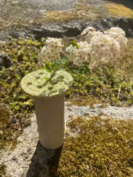 Blomhållare ljusgrön
