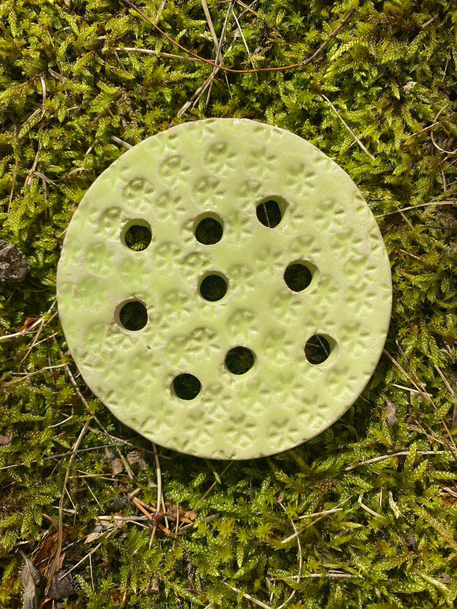 Blomhållare ljusgrön