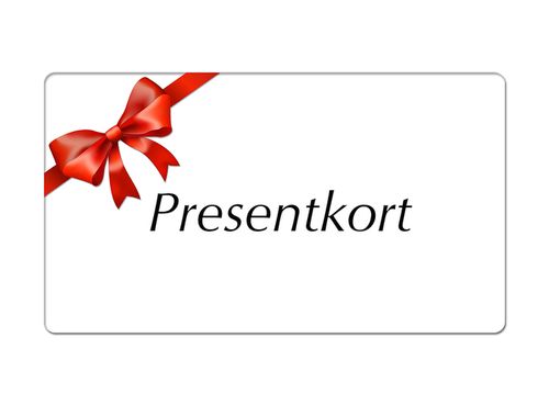 Presentkort 2500 :-