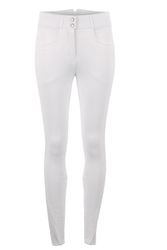 Montar Ridbyxor Megan Yati Highwaist Fullgrip Vit