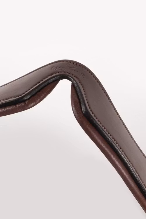 Montar Organiskt Träns Normandie Deluxe Organic Tanned Bridle - Brunt