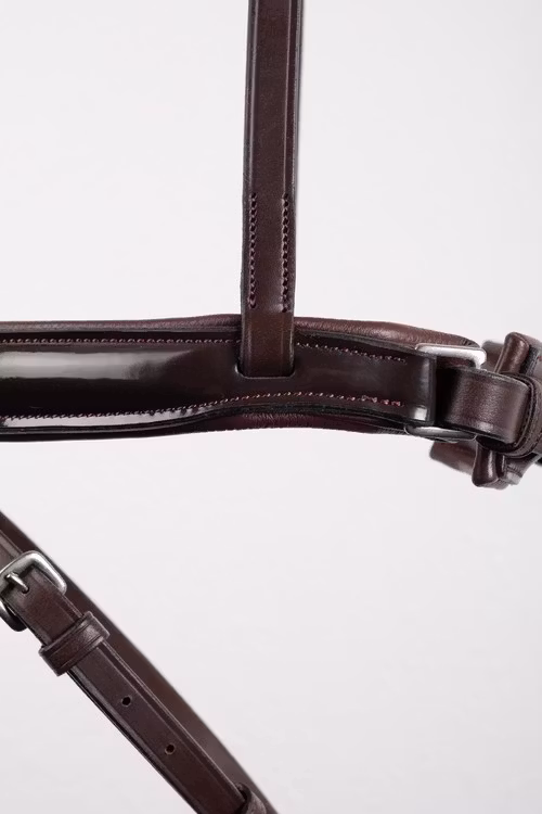 Montar Organiskt Träns Normandie Deluxe Organic Tanned Bridle - Brunt