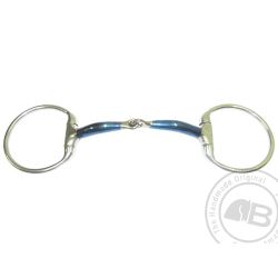 Bombers Eggbutt, Snaffle Lock Up 10mm tjocklek