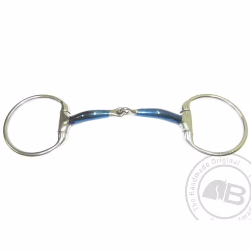 Bombers Eggbutt, Snaffle Lock Up 10mm tjocklek