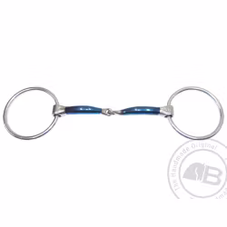 Bombers Loose ring, Snaffle Lock Up 12 mm tjocklek