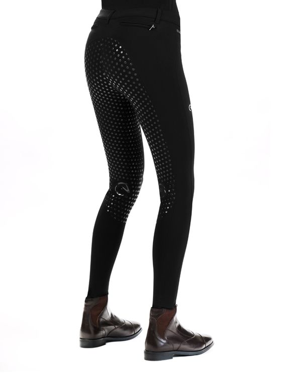 Ego7 Ridbyxor dressyr Supergrip Svart