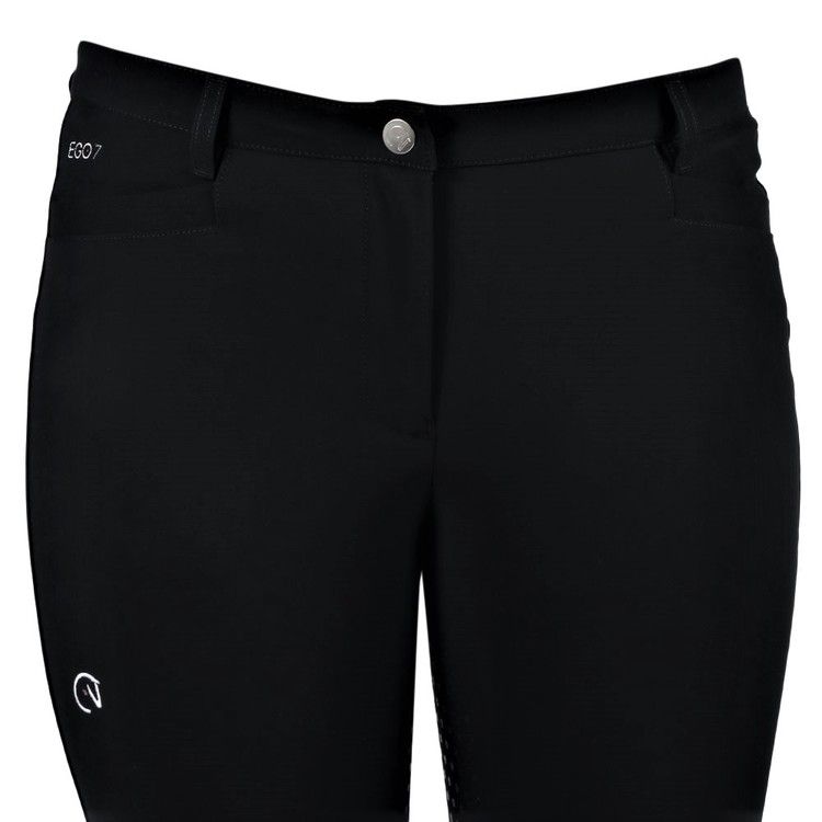 Ego7 Ridbyxor dressyr Supergrip Svart