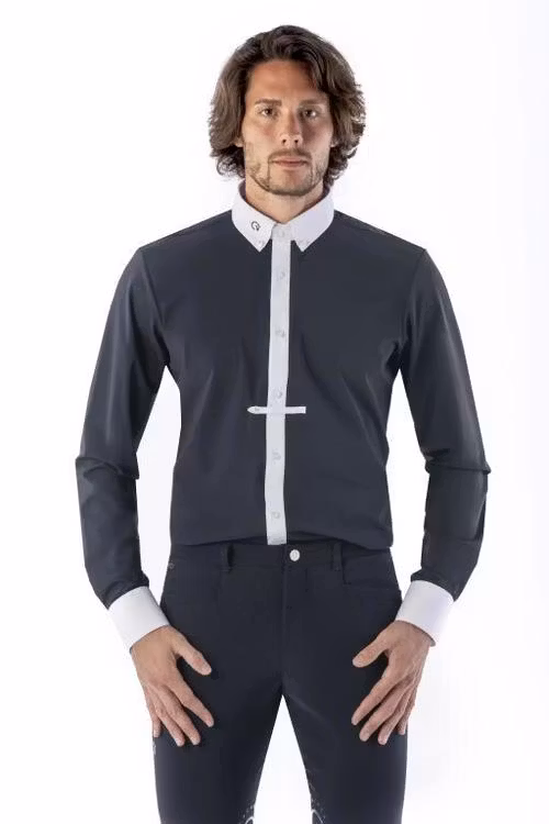 Ego7 Tävlingsskjorta Man Navy