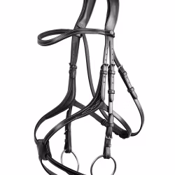 Montar Organiskt Träns Lyon Fig-8 Svart