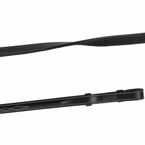 Montar Lädertyglar med Supergrip & Vita stickningar Svart