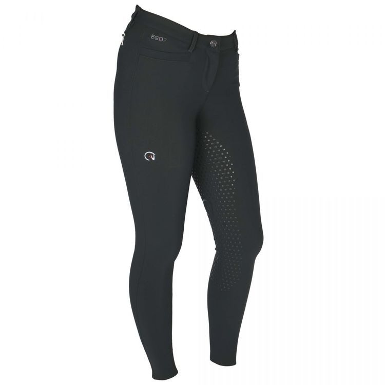 Ego7 Ridbyxor dressyr Supergrip Svart