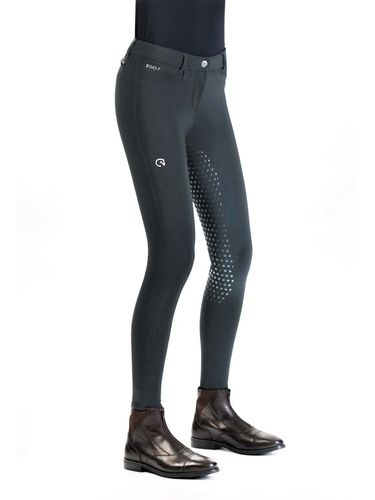 Ego7 Ridbyxor dressyr Supergrip Grön/Grå