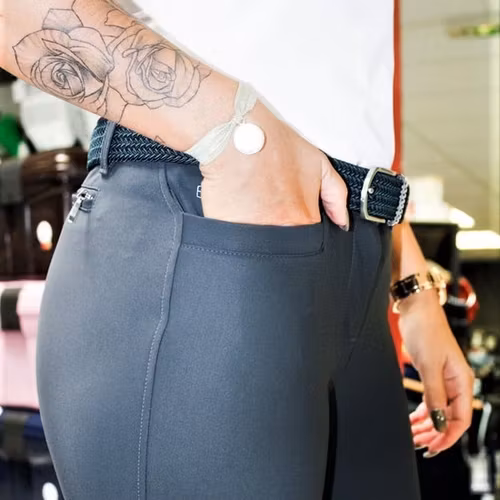 Ego7 Ridbyxor JUMPING EJ Grön/Grå