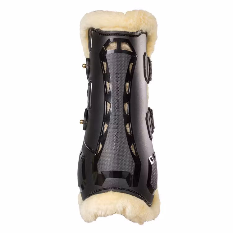 Back On Track Airflow Fur Tendon Boots Senskydd, Svart