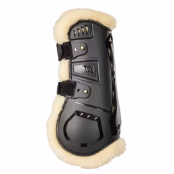Back On Track Airflow Fur Tendon Boots Senskydd, Svart