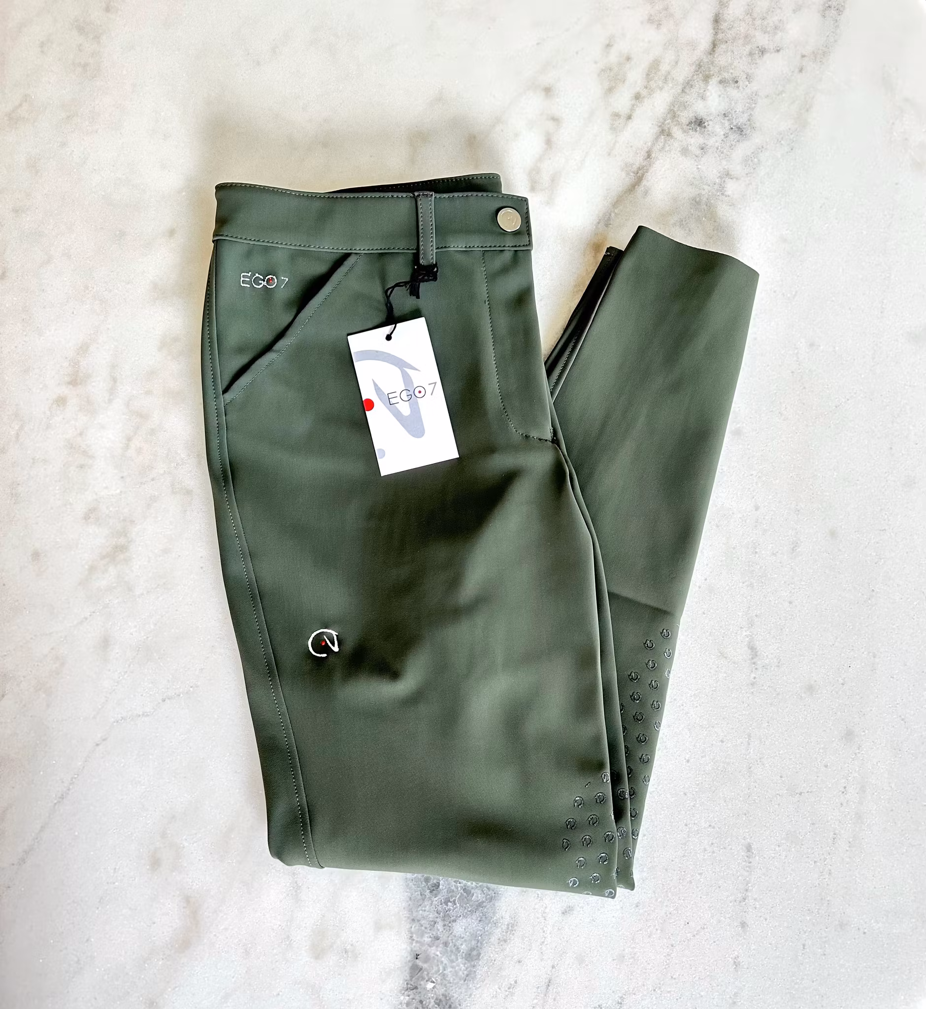 Ego7 Ridbyxor JUMPING PT Army Green