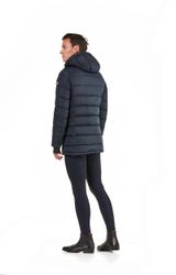 Odina Padded Parka Men With Hood Navy