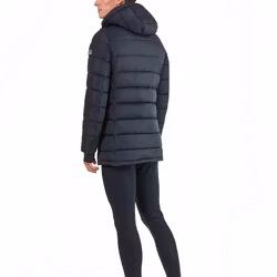 Odina Padded Parka Men With Hood Navy