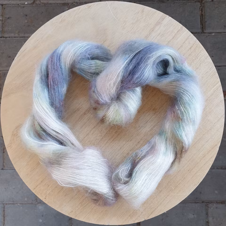 Havskum på Mølen -silkemohair