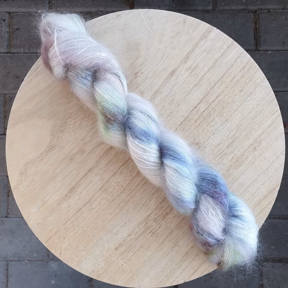 Havskum på Mølen -silkemohair