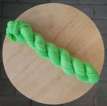 Innmari grønn -tynt sokkegarn