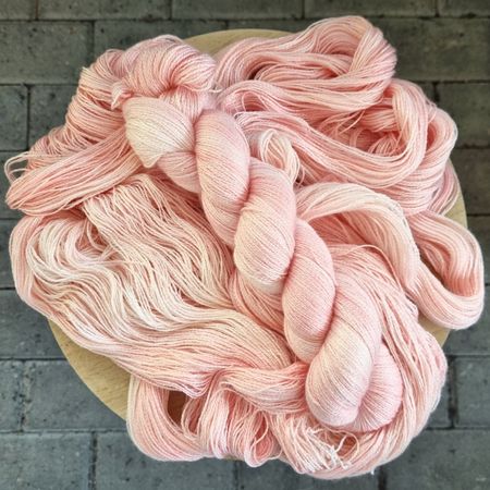 Fersken -luksus lace