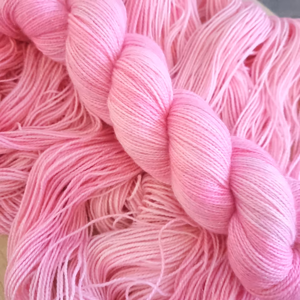 Tornerose -glittersokk