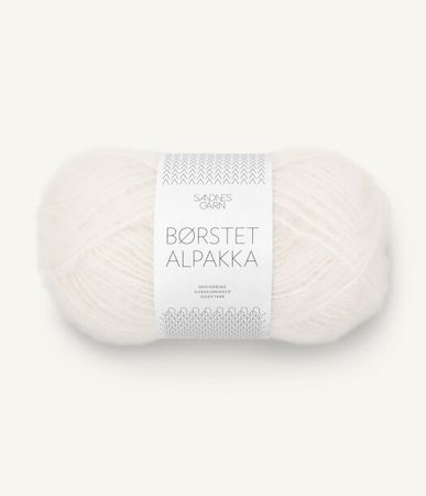 Børstet Alpakka