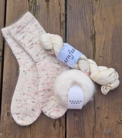 Lilje -tynt sokkegarn