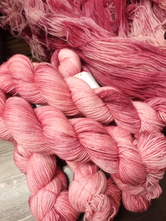 Valentin -glittersokk