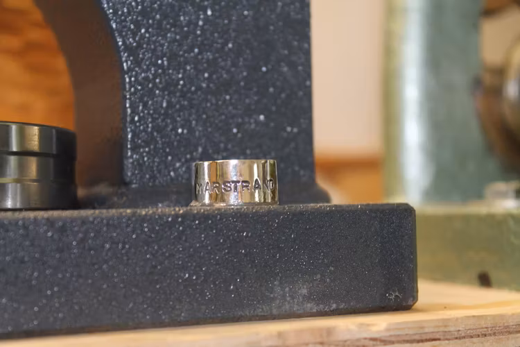 MARSTRAND - Silverring med text "MARSTRAND" och koordinater