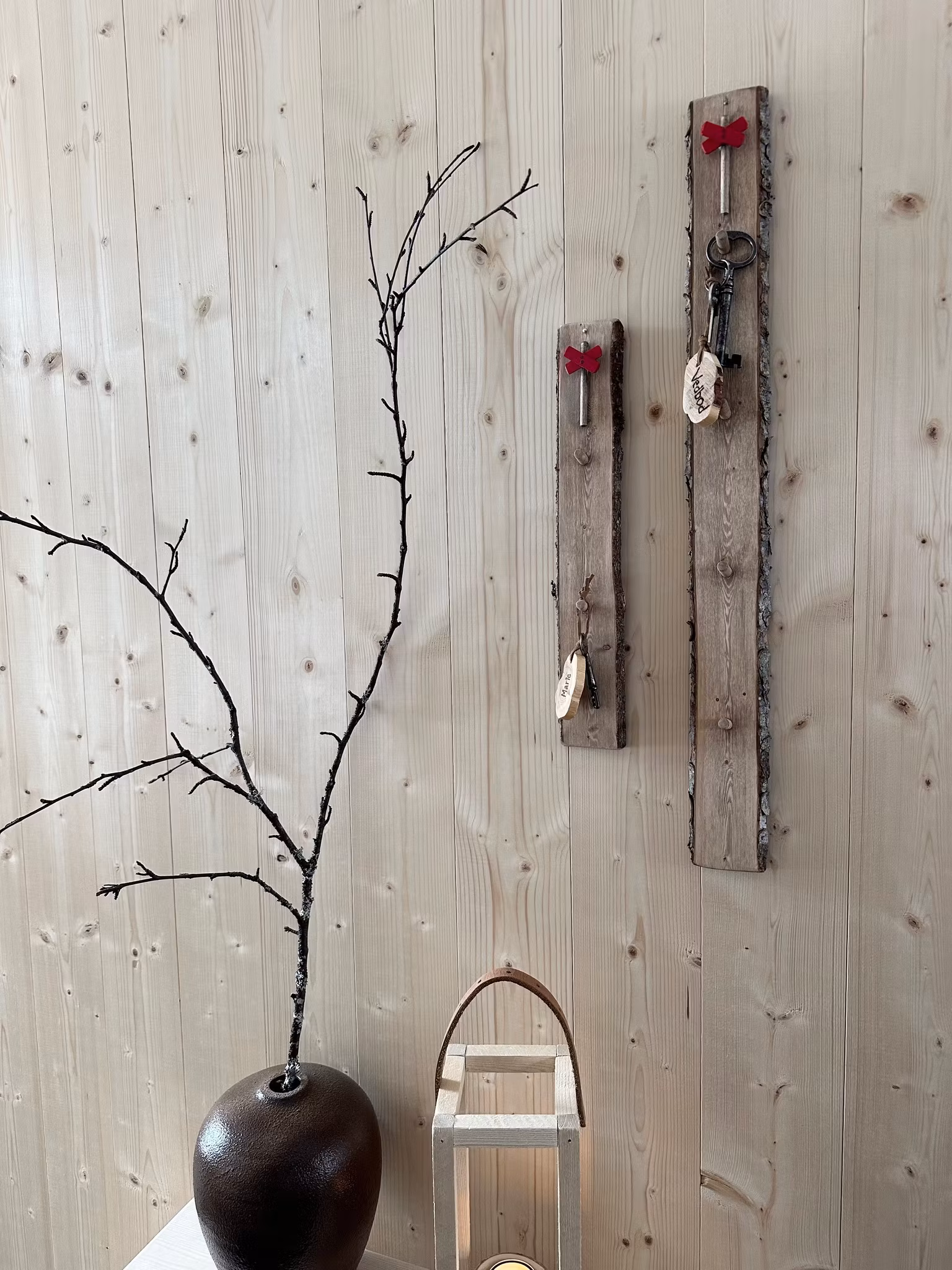 Nyckelbräda med Ledkryss 4 krokar