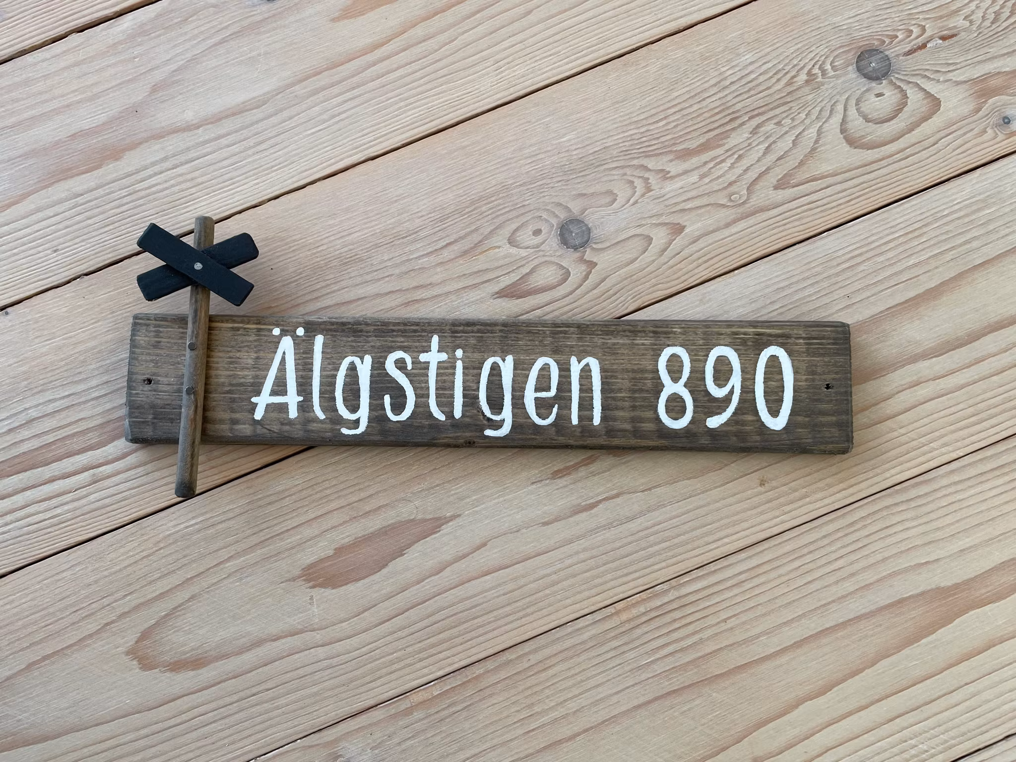Träskylt - Egen text