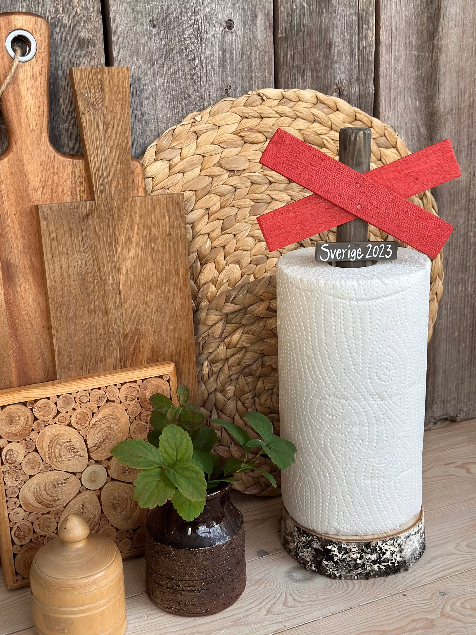 Pappershållare Ledkryss- Kök