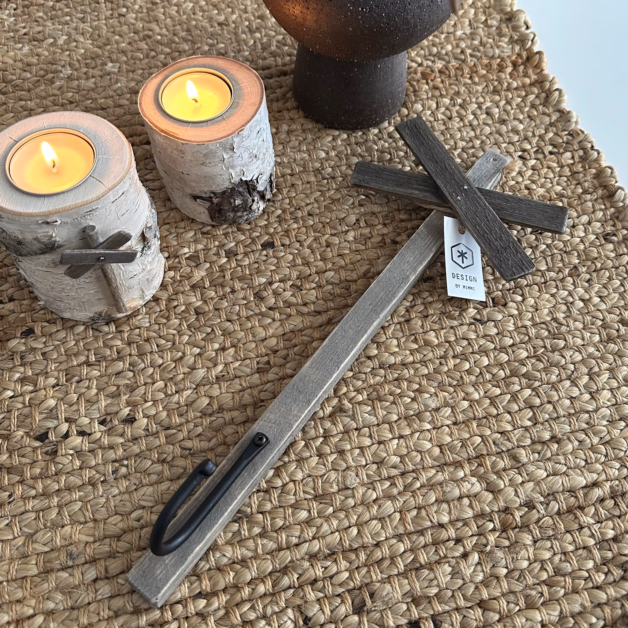 Väggkrok Ledkryss - Stor