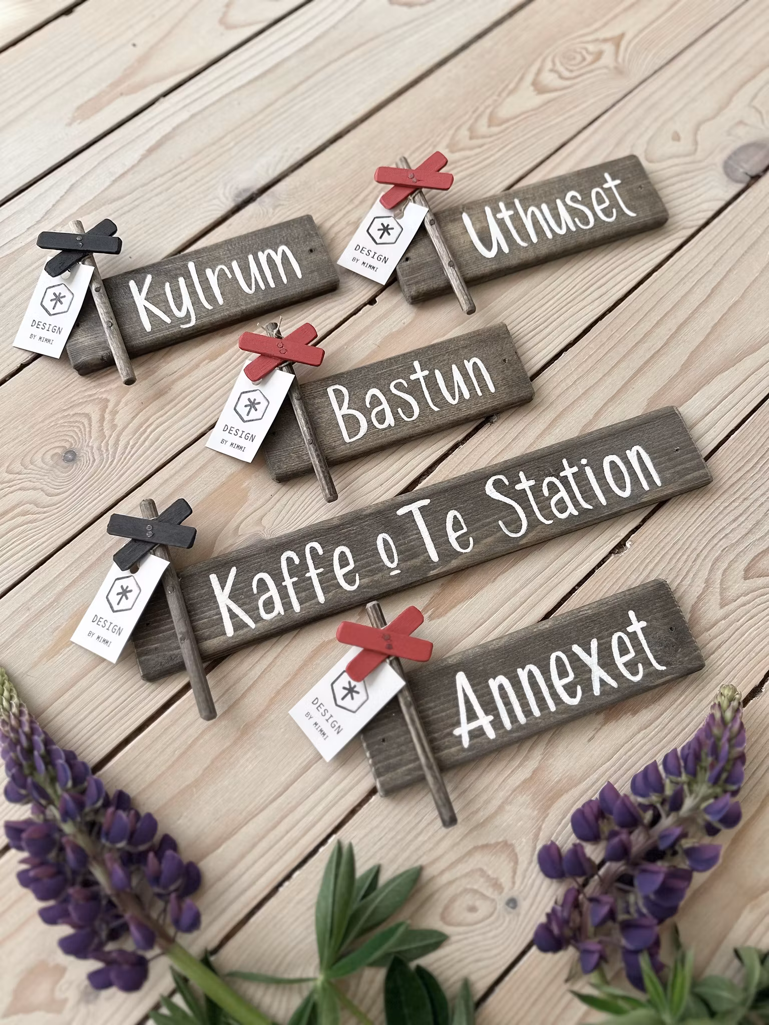 Träskylt - Egen text