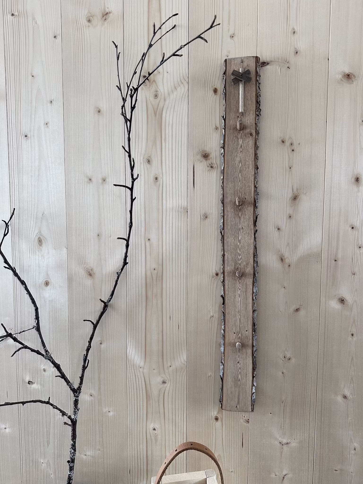 Nyckelbräda med Ledkryss 4 krokar